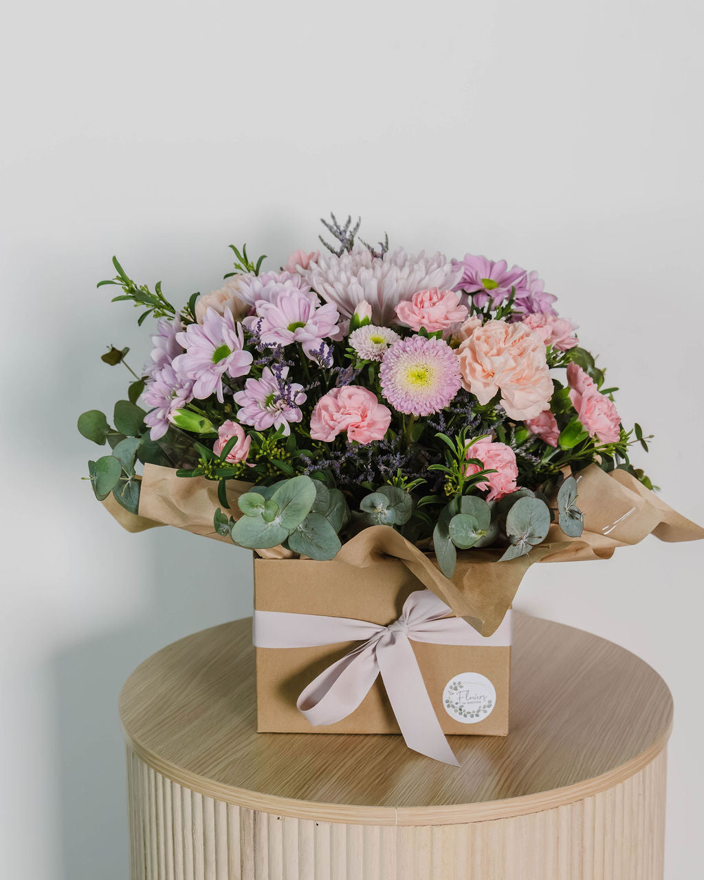 Pastel Boxed Arrangement