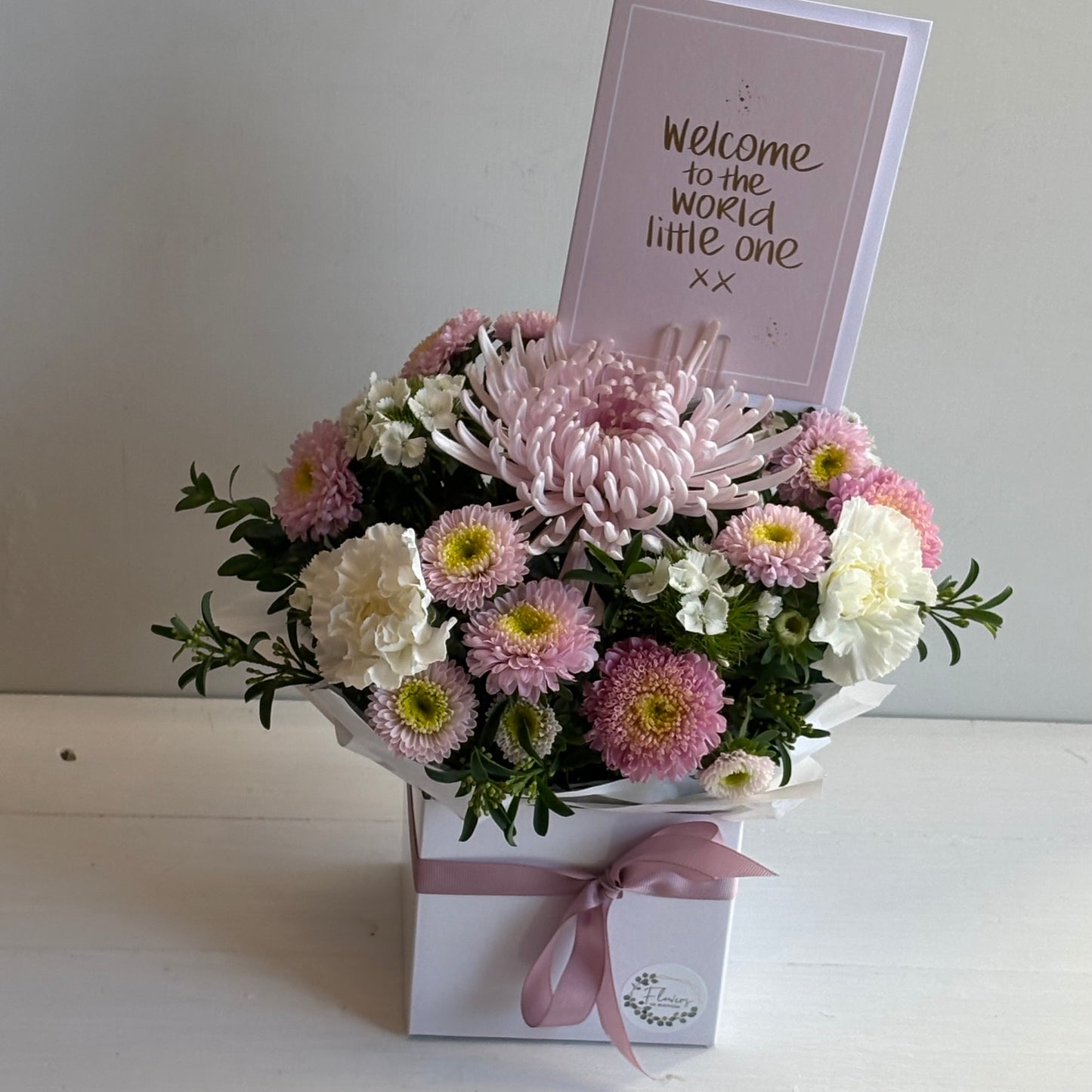 Pastel Boxed Arrangement