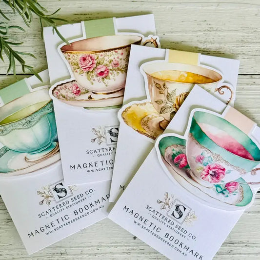 Vintage Tea Cup Book Mark