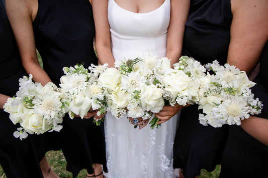 Classic White Bridal Bouquet