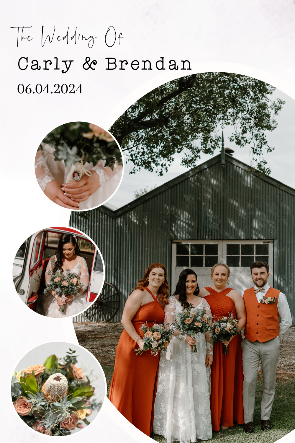 Carly & Brendan's Autumn Wedding