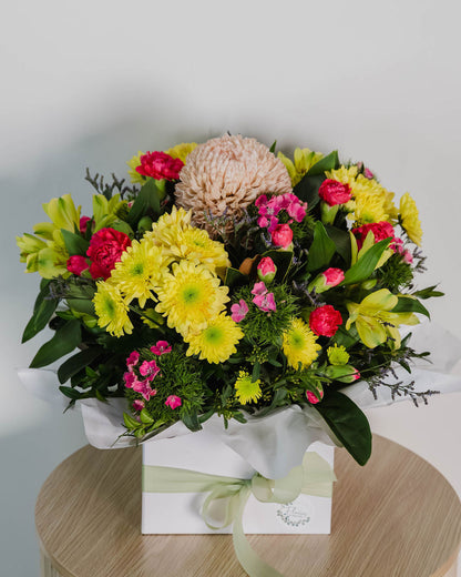 Bright Boxed Arrangement