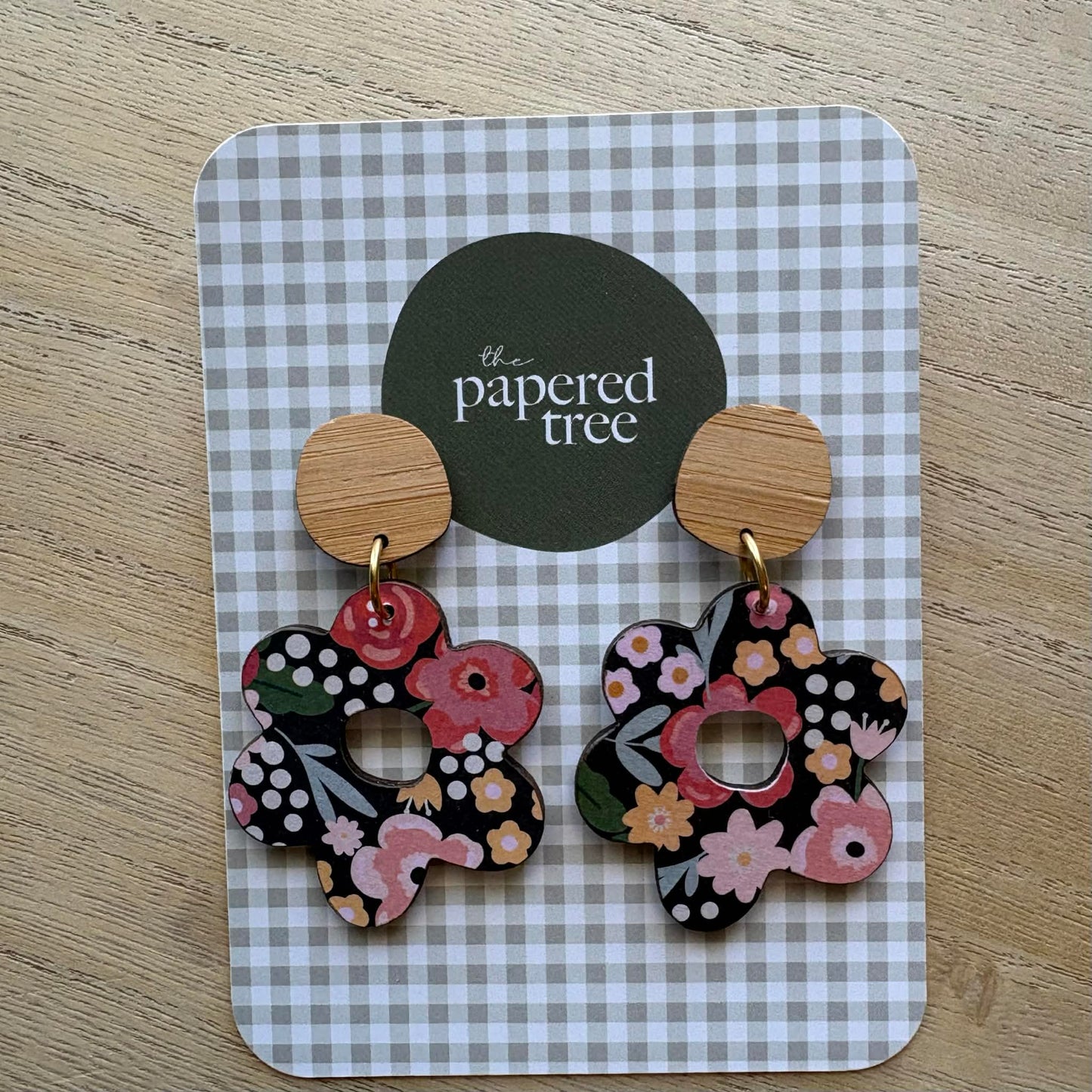 The Papered Tree Earring- Drop