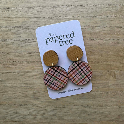 The Papered Tree Earring- Drop