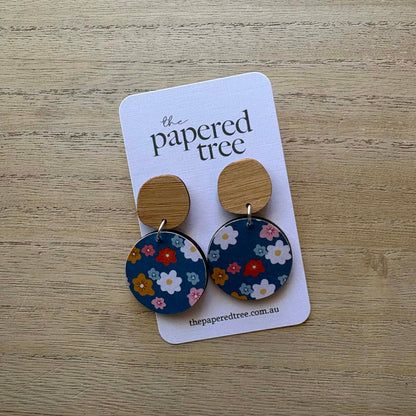 The Papered Tree Earring- Drop