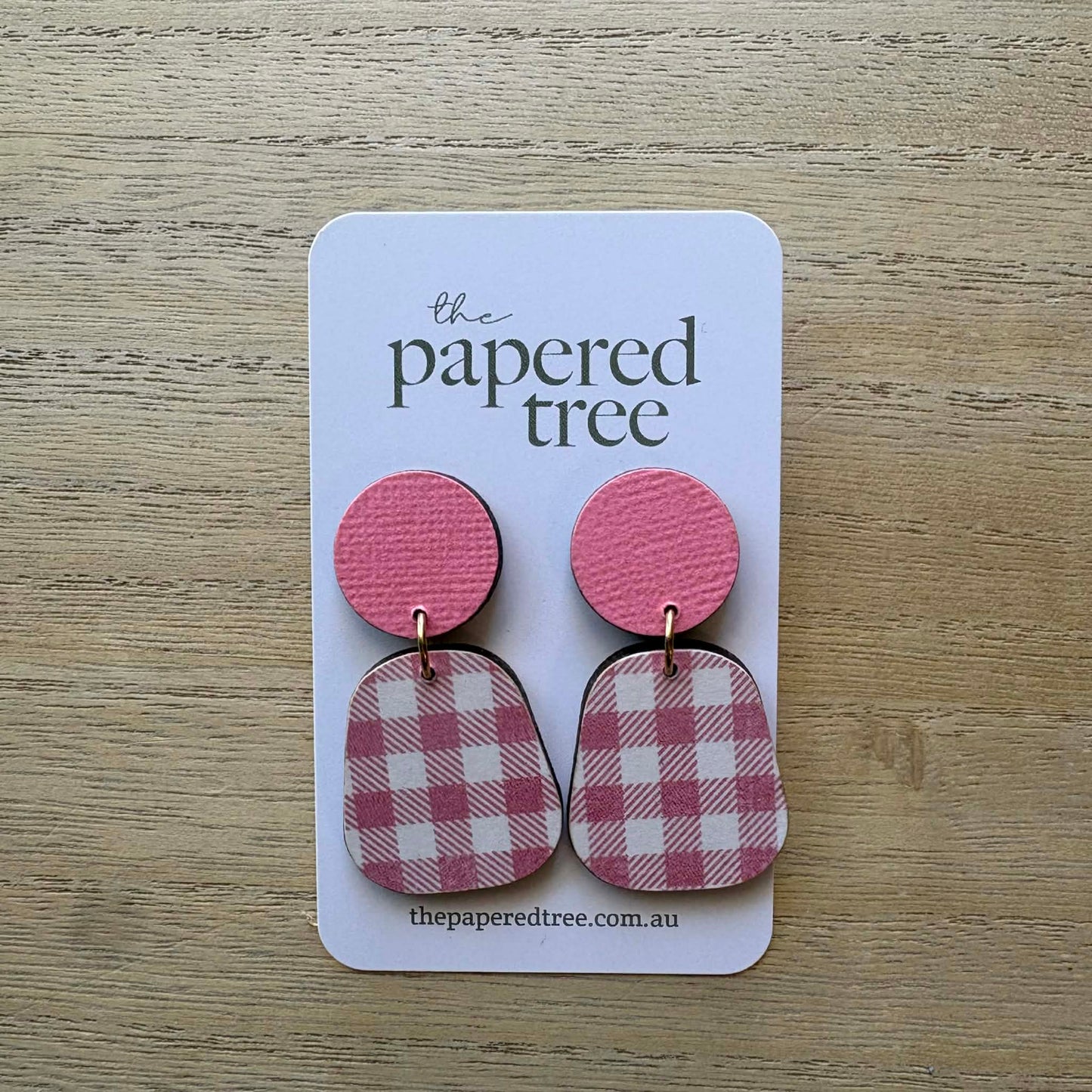 The Papered Tree Earring- Drop