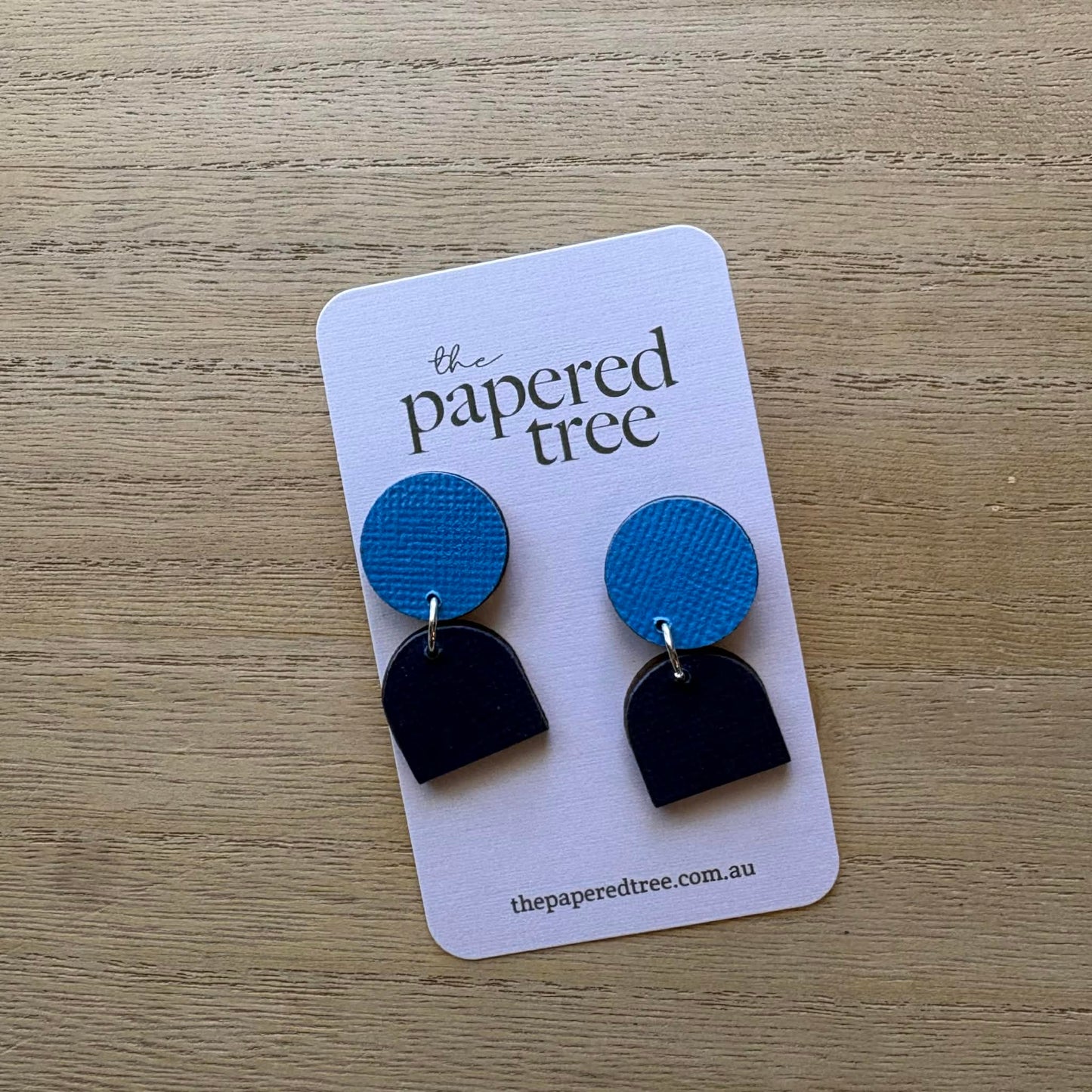 The Papered Tree Earring- Drop