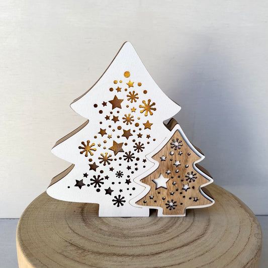 LED Wooden Tree
