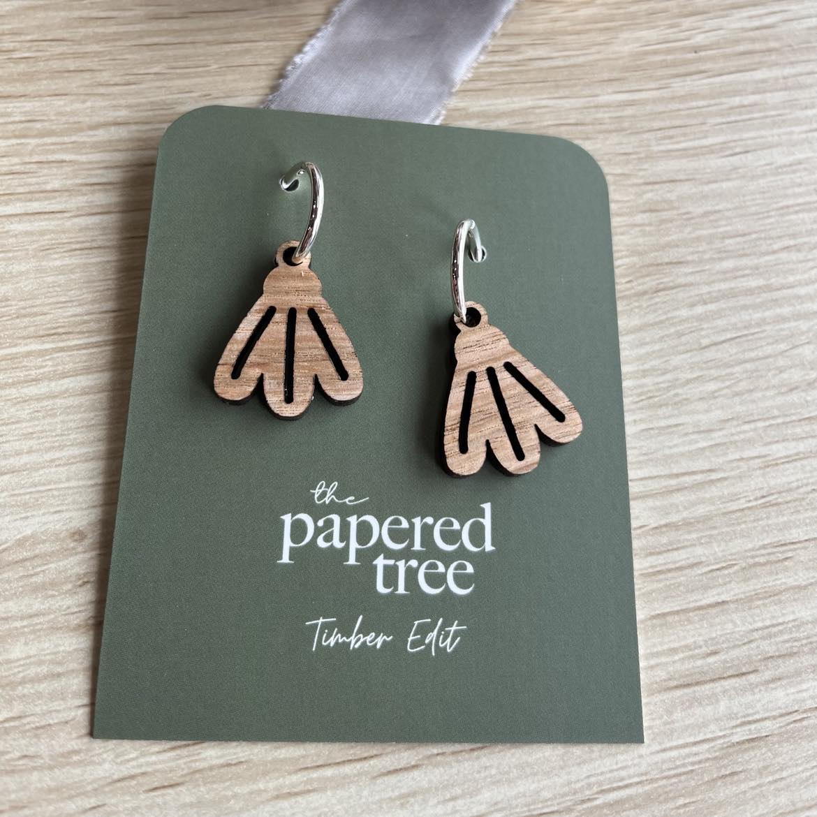 The Papered Tree Earring- Drop