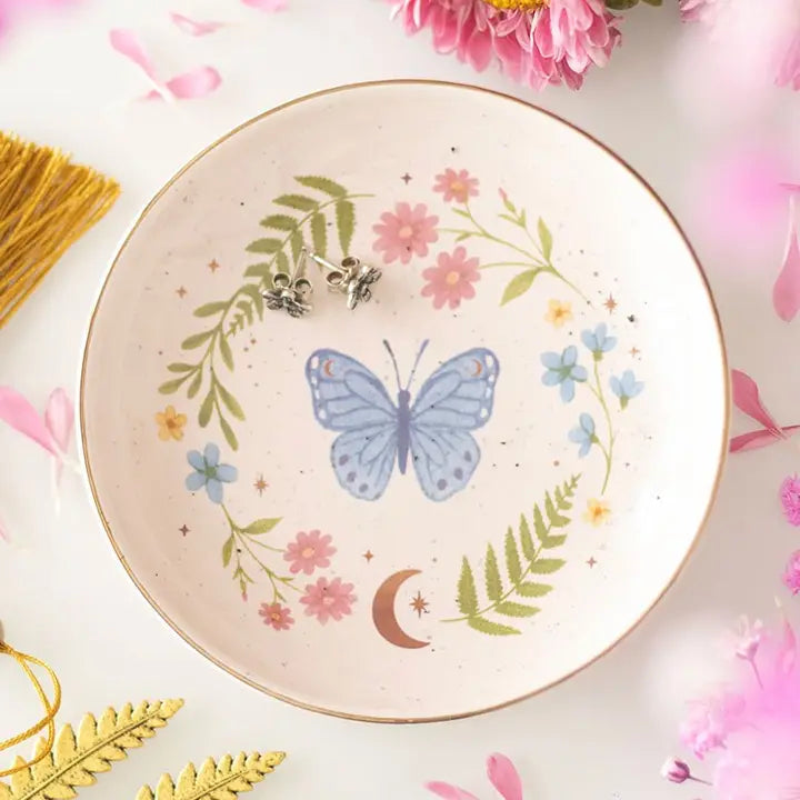 Butterfly Ceramic Dish