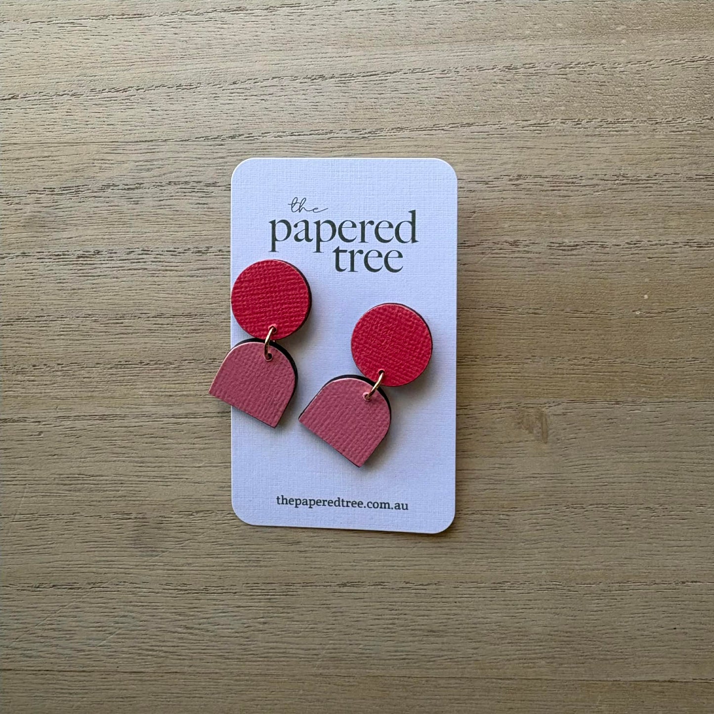 The Papered Tree Earring- Drop