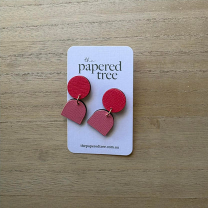 The Papered Tree Earring- Drop