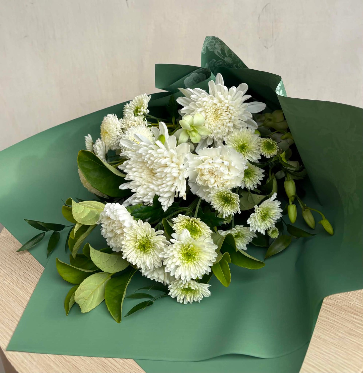 Green & White Bouquet