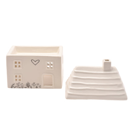 Ceramic House Oil Burner