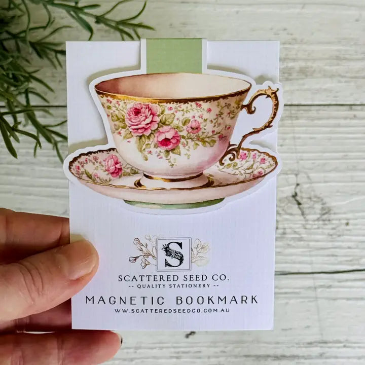 Vintage Tea Cup Book Mark
