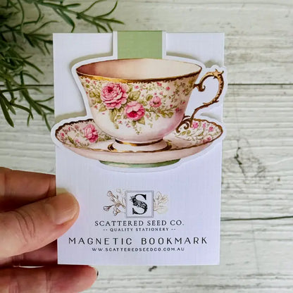 Vintage Tea Cup Book Mark