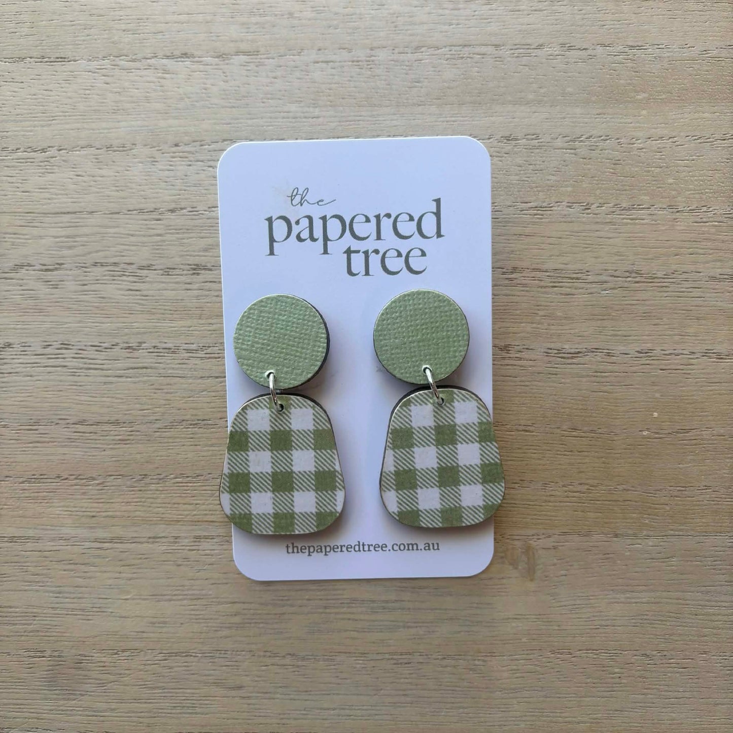 The Papered Tree Earring- Drop