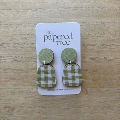 The Papered Tree Earring- Drop
