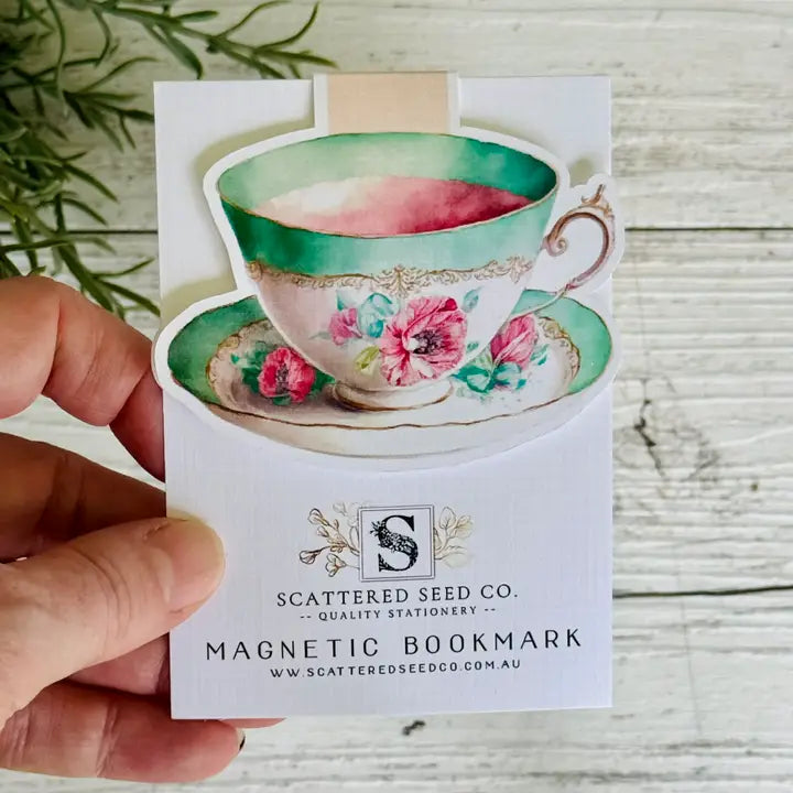 Vintage Tea Cup Book Mark