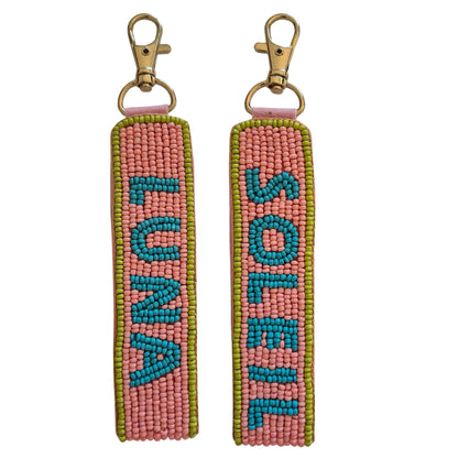 Beaded Keychain