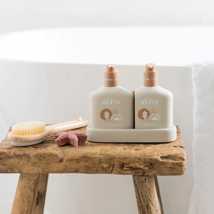 Al.ive Baby Hair & Body Duo Calming Oatmeal