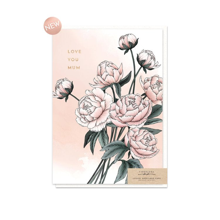 Typoflora Card