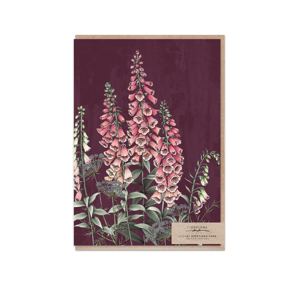 Typoflora Card