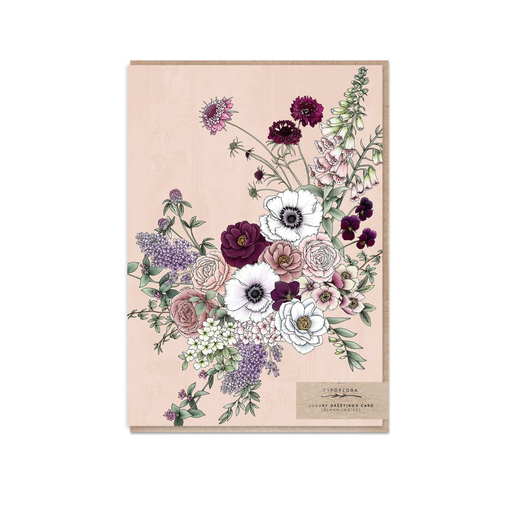 Typoflora Card