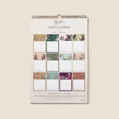 Typoflora 2027 Calendar