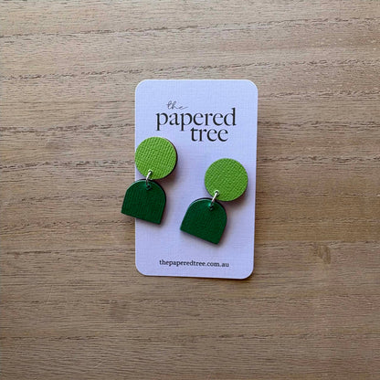 The Papered Tree Earring- Drop