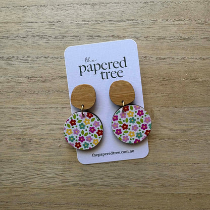 The Papered Tree Earring- Drop