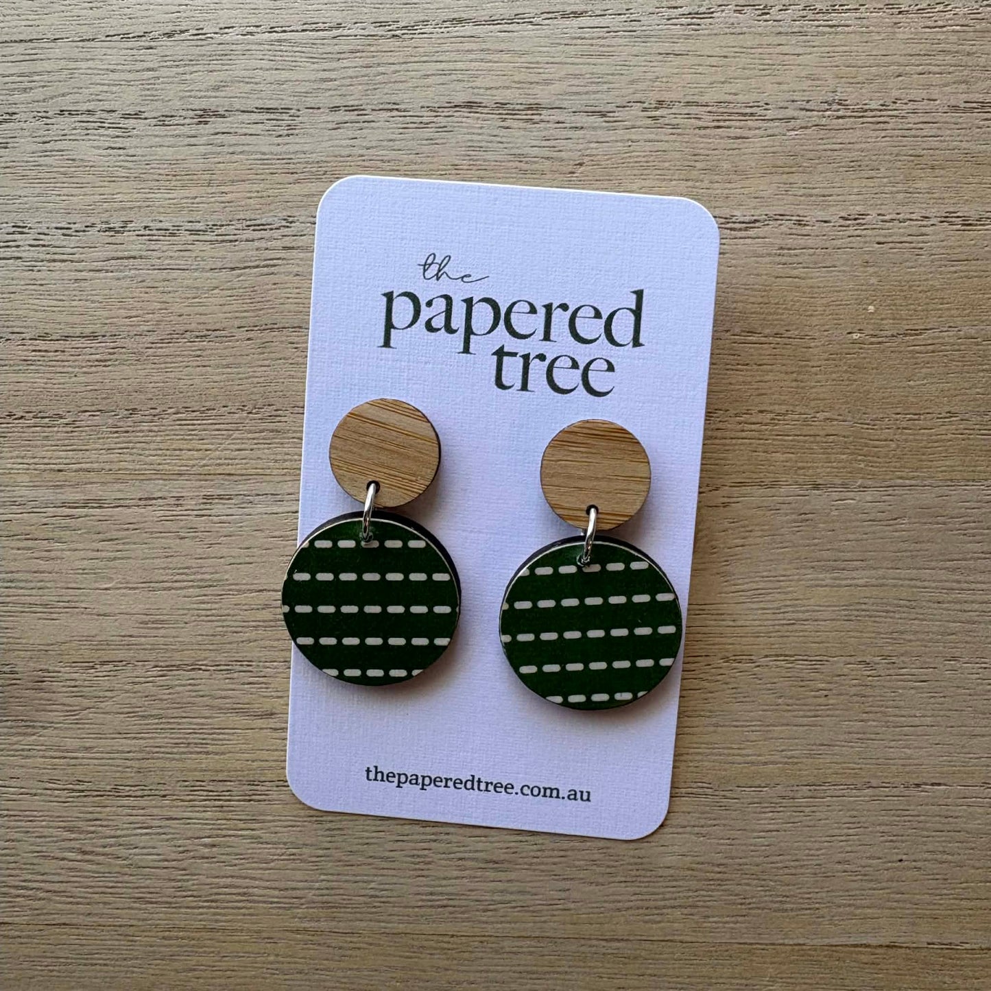 The Papered Tree Earring- Drop