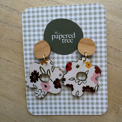 The Papered Tree Earring- Drop