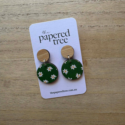 The Papered Tree Earring- Drop