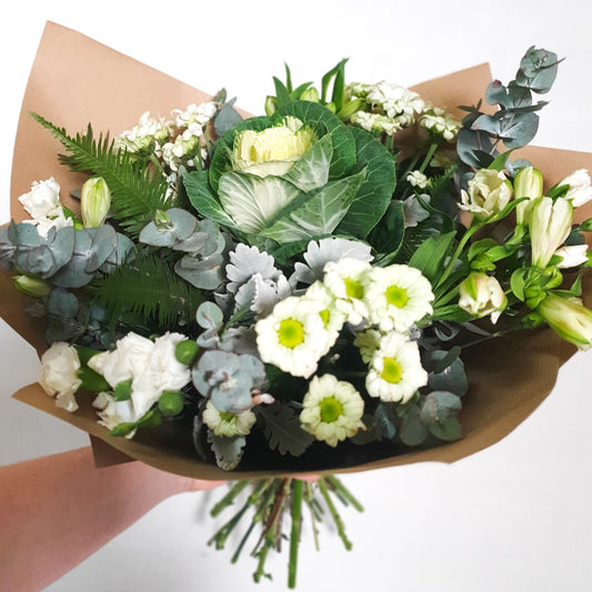 Green & White Bouquet