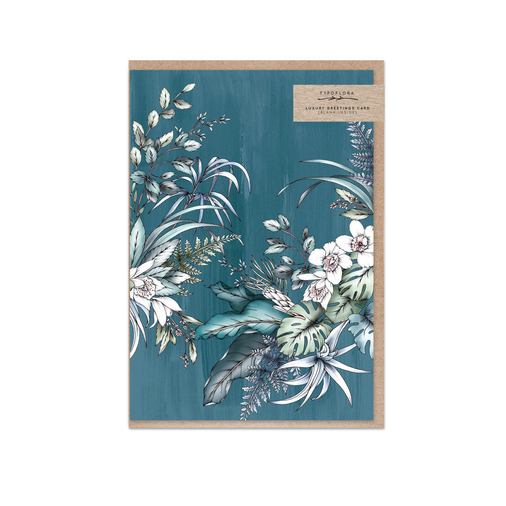 Typoflora Card