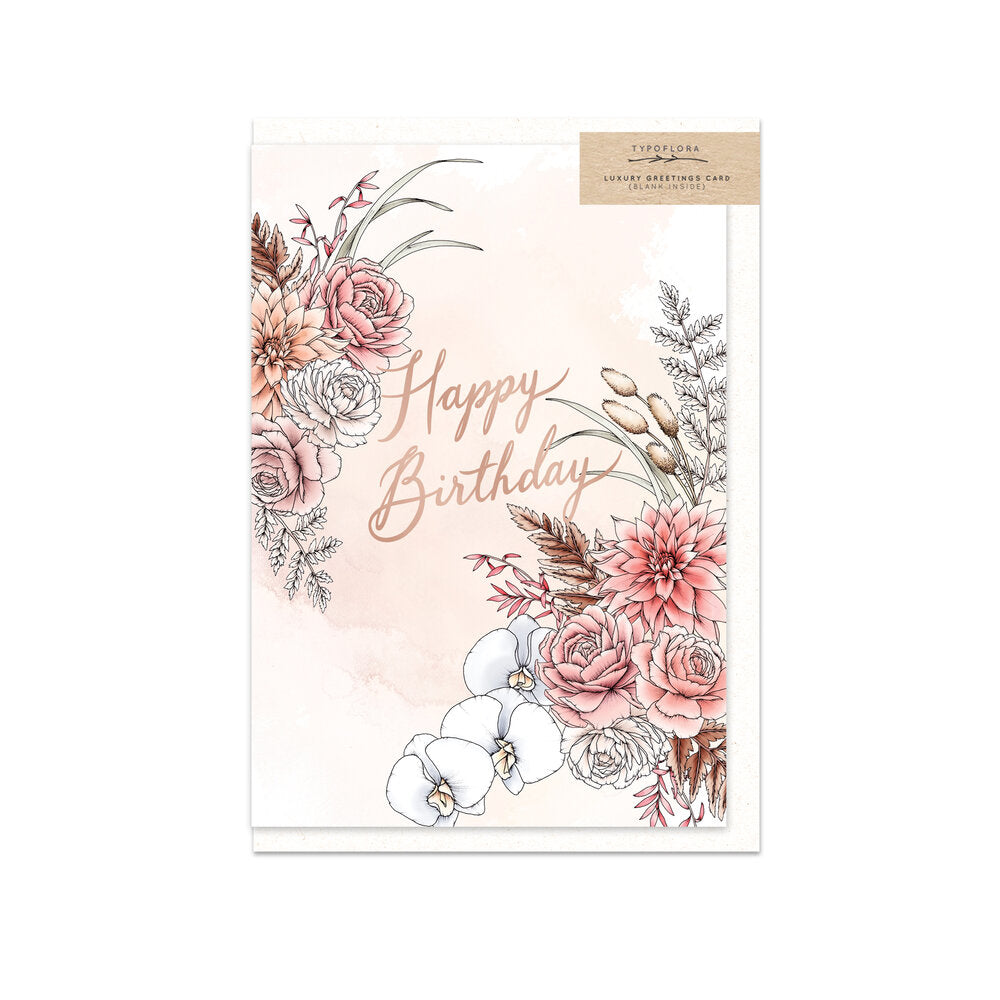 Typoflora Card