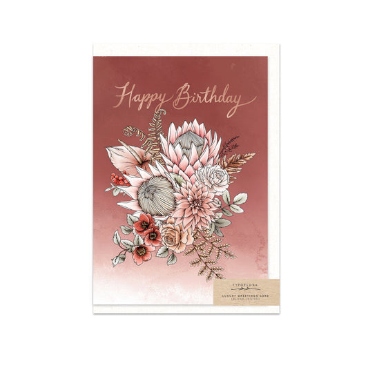 Typoflora Card