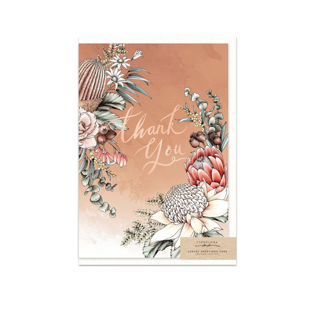 Typoflora Card