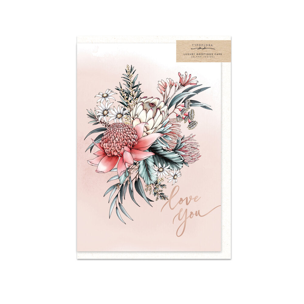 Typoflora Card