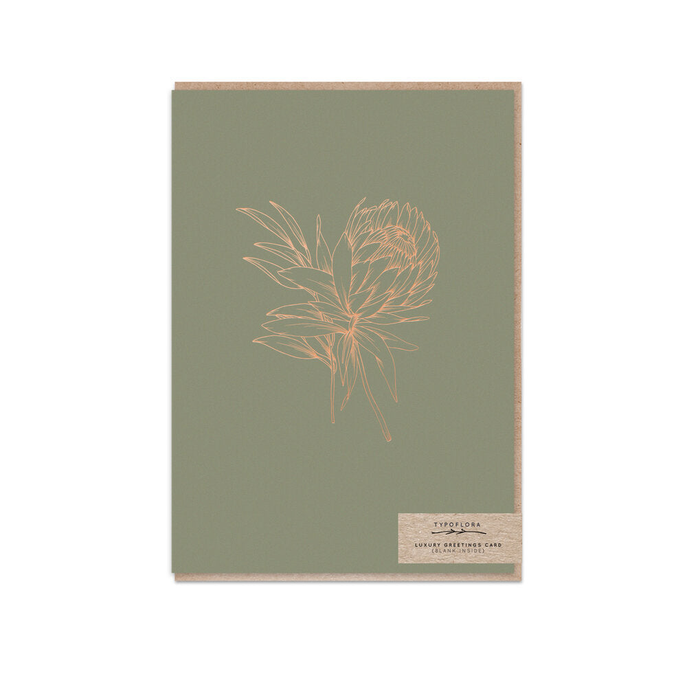 Typoflora Card