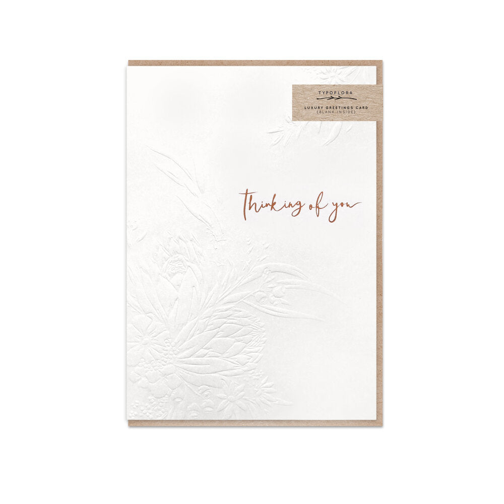 Typoflora Card