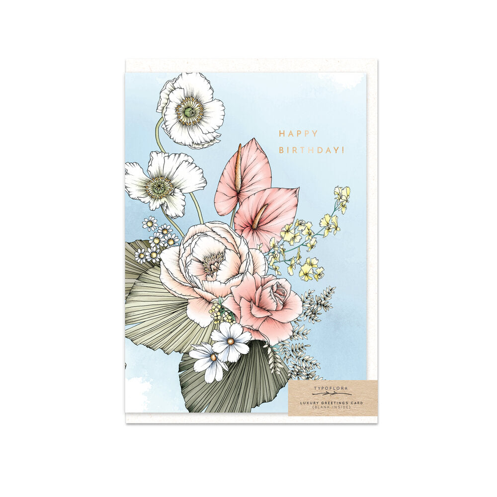 Typoflora Card