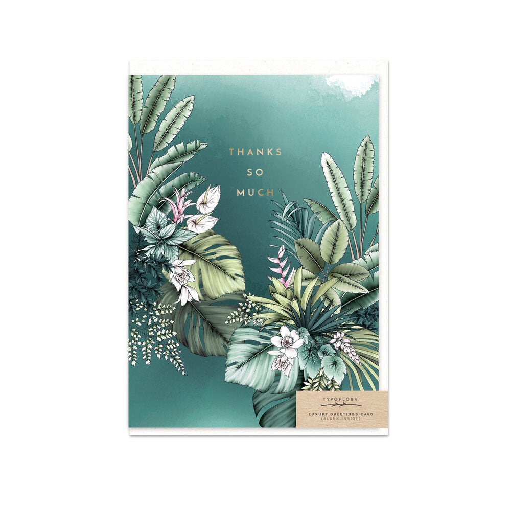 Typoflora Card