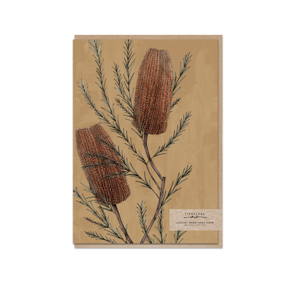 Typoflora Card