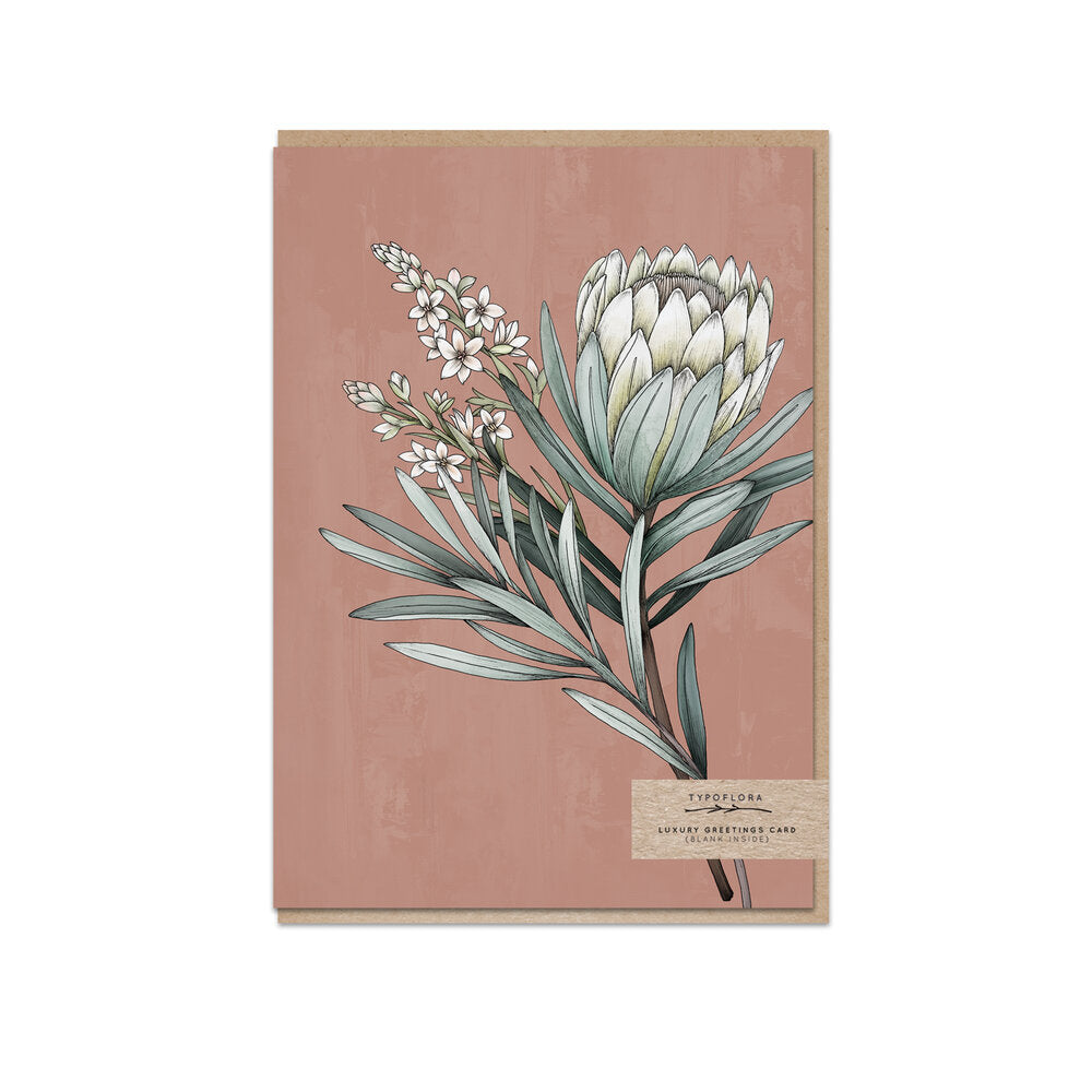 Typoflora Card