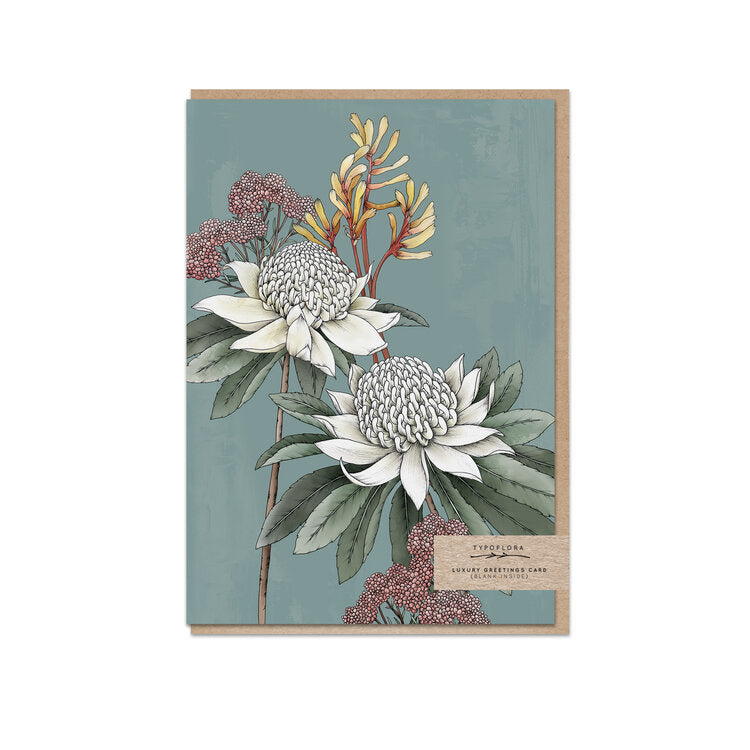 Typoflora Card