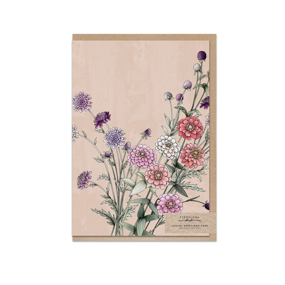 Typoflora Card