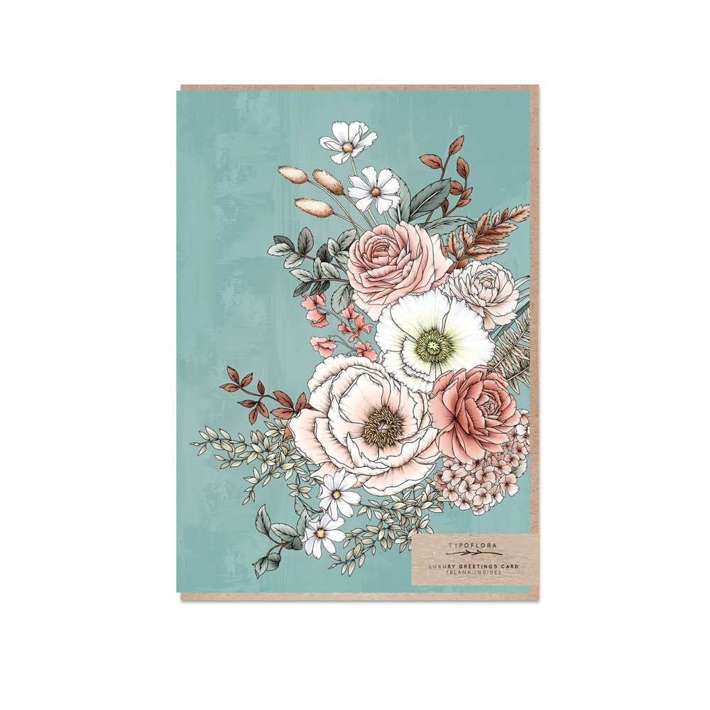 Typoflora Card