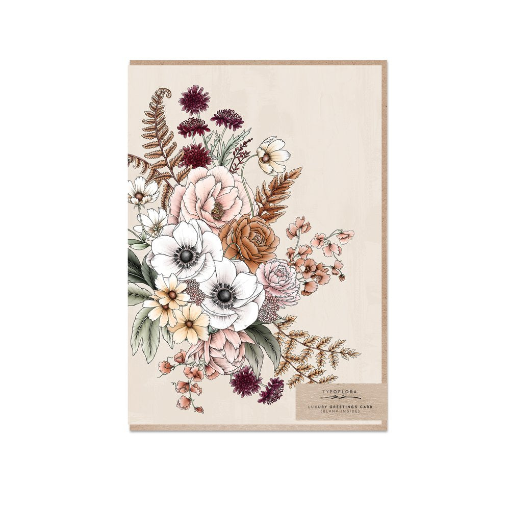 Typoflora Card